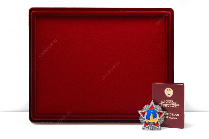 Планшет для наград с поролоновой вставкой, без ячеек (29 см х 39 см)