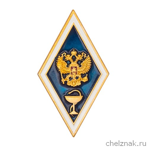 Академзнак «Об окончании ветеринарного ВУЗа»