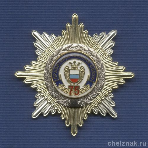 Знак «75 лет Правительственной связи»