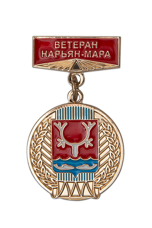 Медаль «Ветеран города Нарьян-Мар»