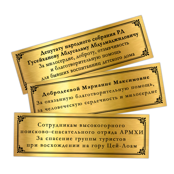 Наградное панно с орденом «За милосердие и помощь», дополнительное фото 1