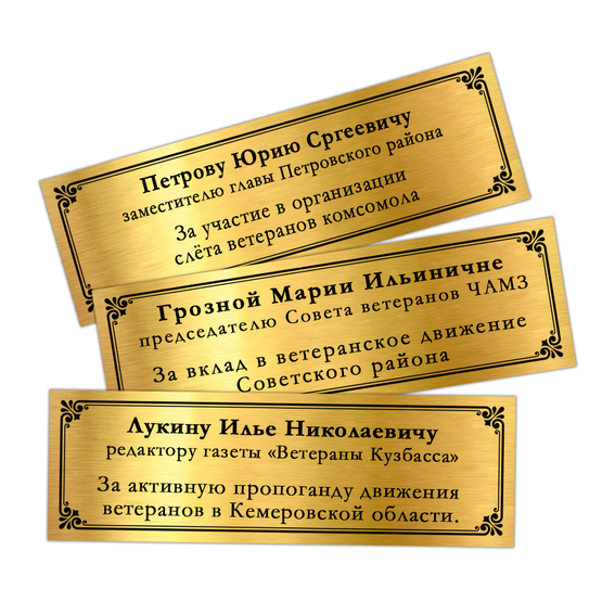 Панно с орденским знаком «За развитие и поддержку ветеранского движения», дополнительное фото 1