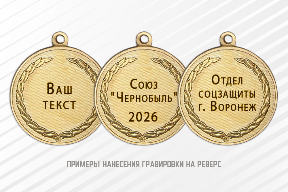 Медаль «Вдовам ликвидаторов аварии на ЧАЭС» с бланком удостоверения, дополнительное фото 1