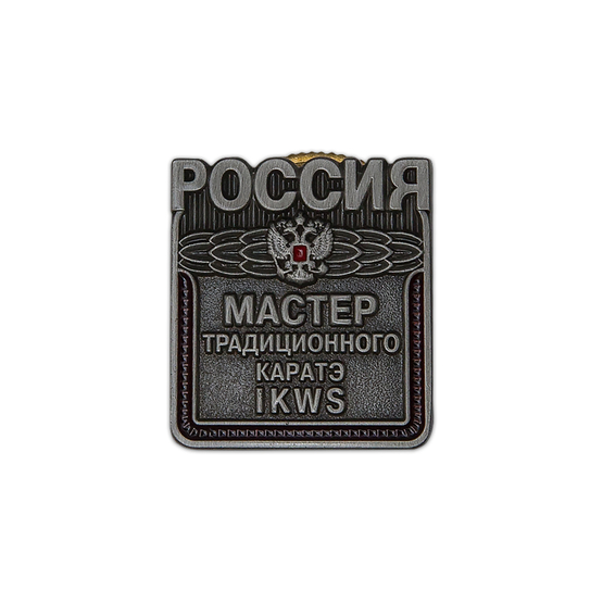 Значок «Мастер Традиционного Каратэ IKWS»