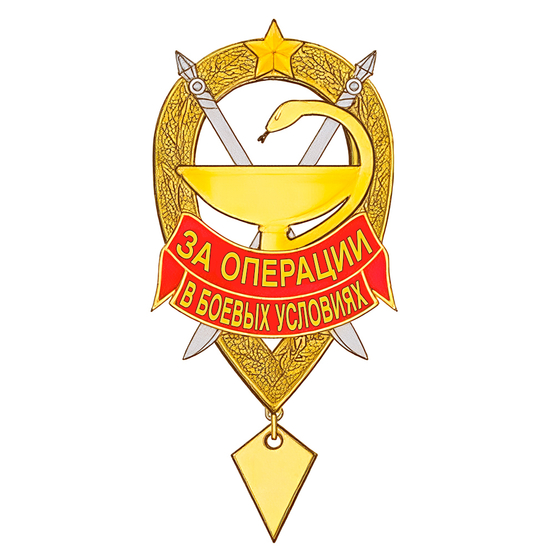 Знак «За операции в боевых условиях»