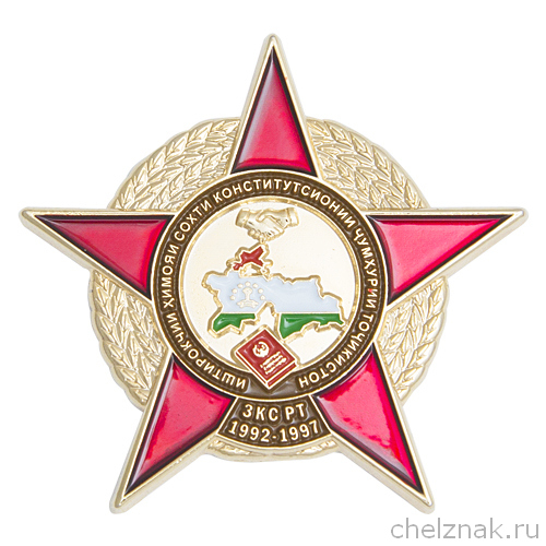 Орденский знак Республики Таджикистан «Защитнику конституционного строя»