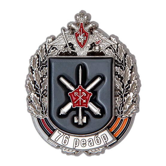 Нагрудный знак «76-я реабр»
