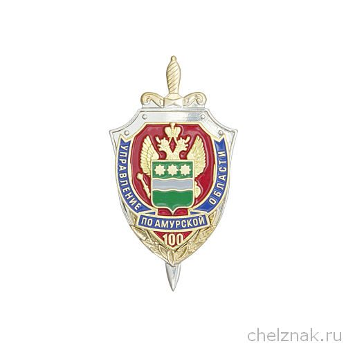 Знак «100 лет Управлению ФСБ России по Амурской области»