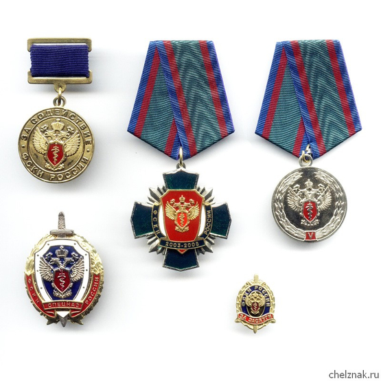Комплект знаков «ФСКН России»