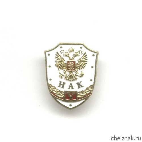 Знак «5 лет НАК России»