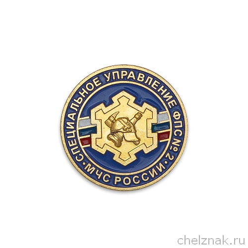 Знак «Специальное управление ФПС №2 МЧС РФ»