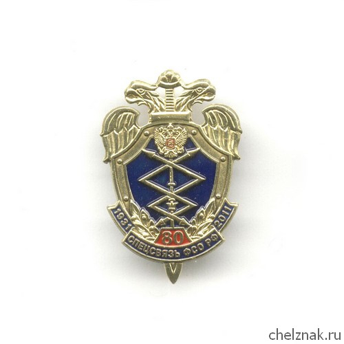 Знак «80 лет спецсвязи ФСО России»