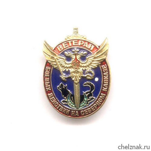 Знак «Ветеран боевых действий на Северном Кавказе»