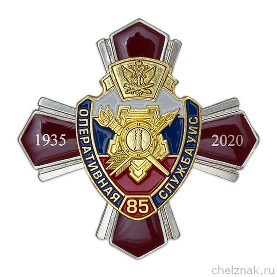 Знак «85 лет оперативным подразделениям УИС»