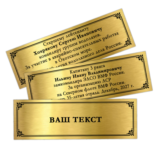 Панно с орденом «За заслуги в водолазном деле», дополнительное фото 1