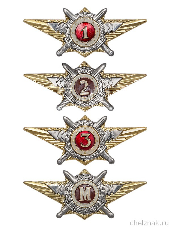 Знак классности Росгвардии
