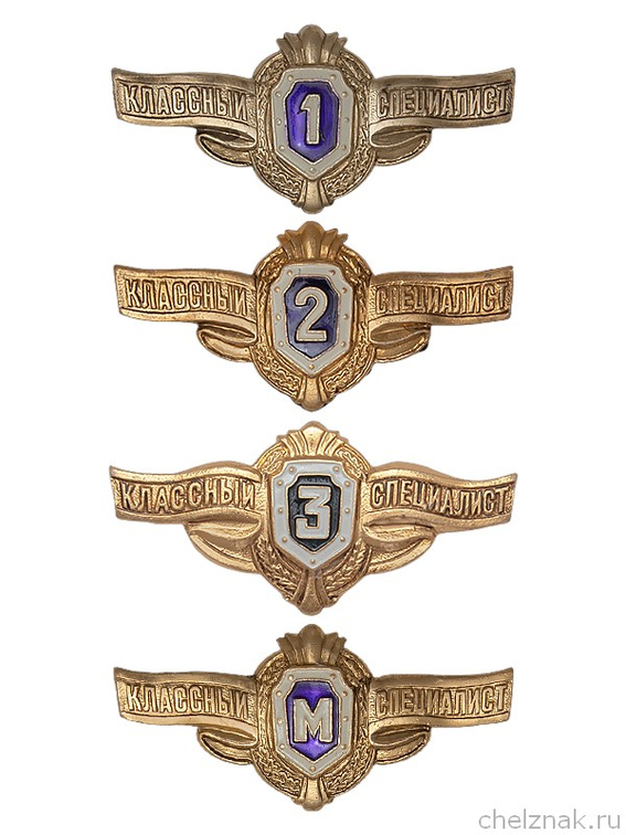 Знак классности ВС РФ, рядовой состав