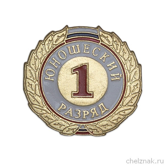 Знак «1-й юношеский разряд»
