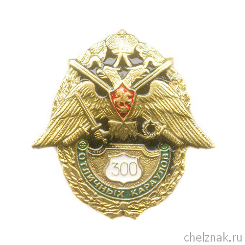 Знак «300 отличных караулов» ПС ФСБ России