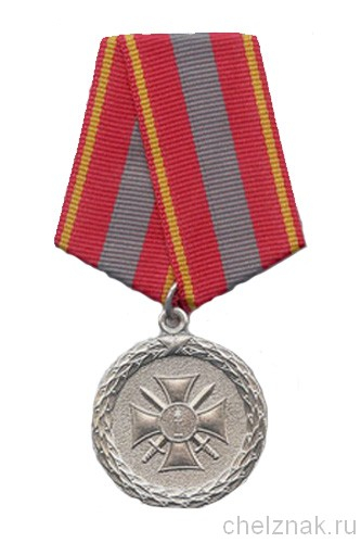 Серебряная медаль «За доблесть»