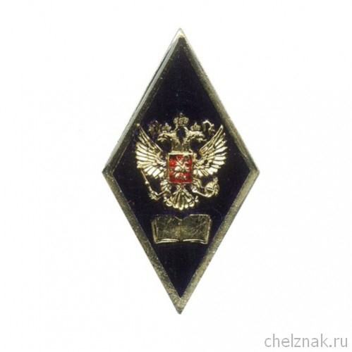 Знак «Об окончании гуманитарного ВУЗа» №1