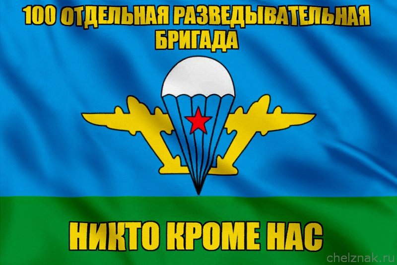 Флаг 100 Отдельная разведывательная бригада