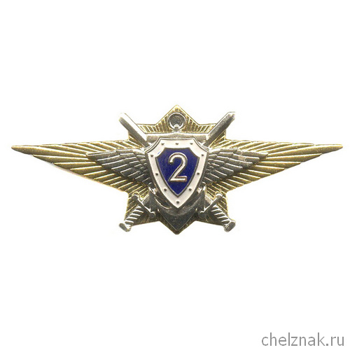 Нагрудный знак МО «Классный специалист 2 класса» нового образца