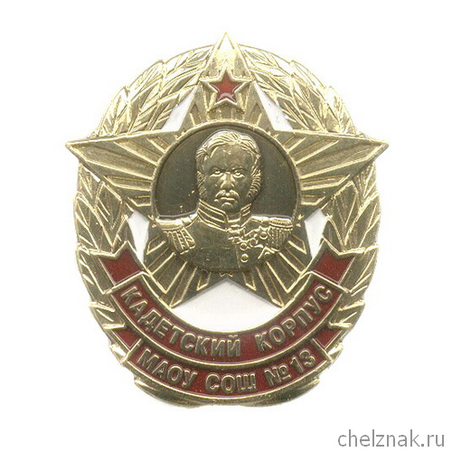 Знак «Кадетский корпус СОШ №13»