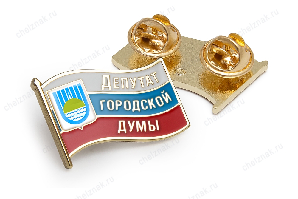 Значок «Депутат городской Думы муниципального образования "Город Биробиджан"»