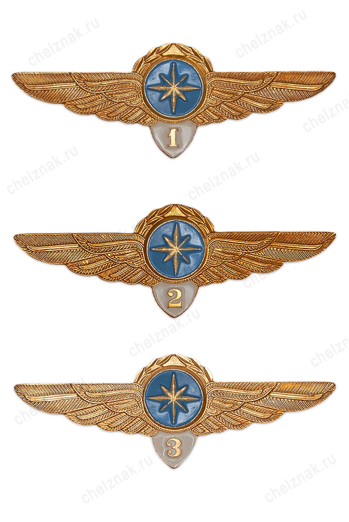 Знак классности ГВФ: штурман