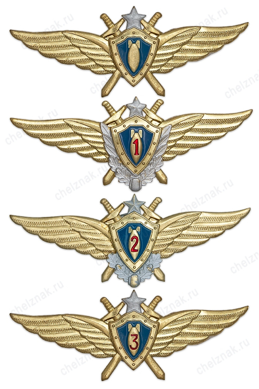 Знак классности ВВС н/о летчик-штурман