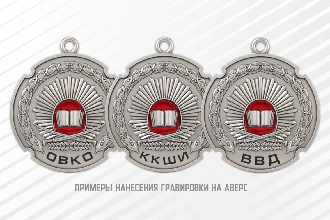 Медаль «За заслуги в казачьем образовании» с бланком удостоверения, дополнительное фото 1