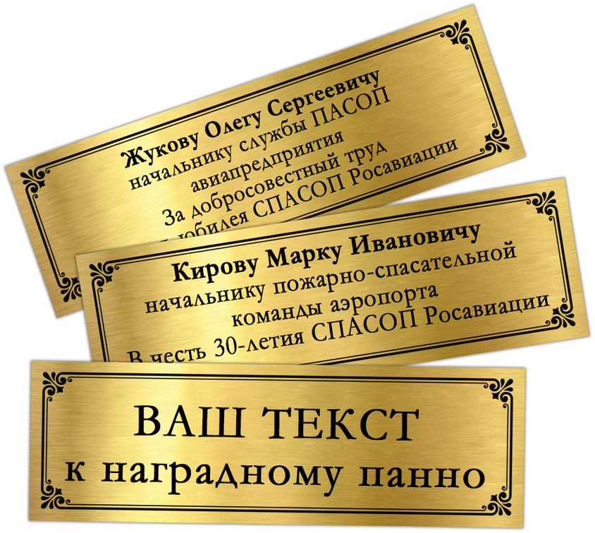 Наградное панно «30 лет СПАСОП», дополнительное фото 1