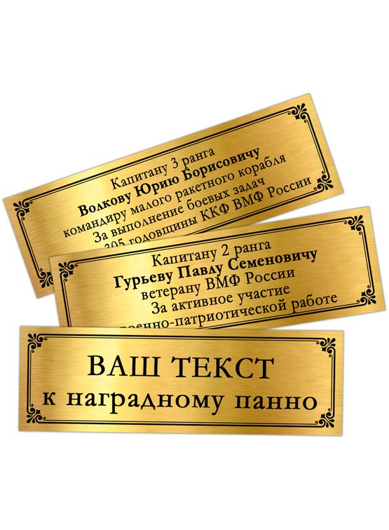Панно наградное «305 лет Краснознамённой каспийской флотилии», дополнительное фото 1