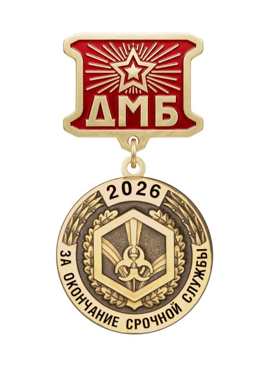 Медаль ДМБ «Войска РХБЗ»