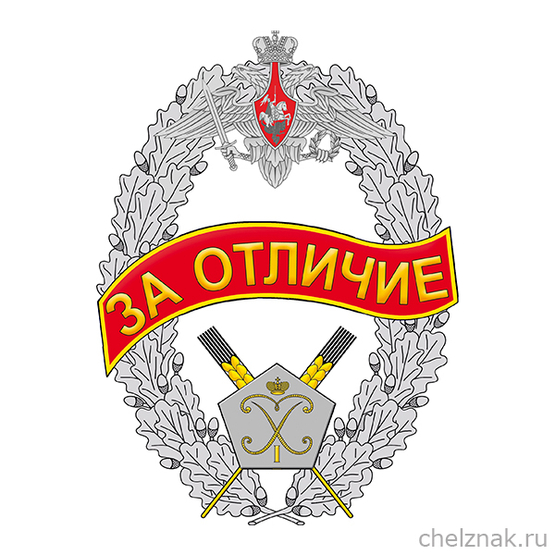 Знак отличия продовольственной службы ВС РФ «За отличие»