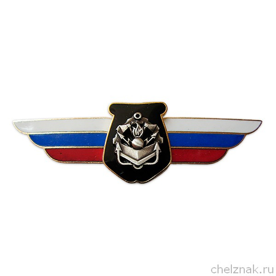Должностной знак начальника воинского формирования, ведущего научную деятельность (ИВ ВС) №115
