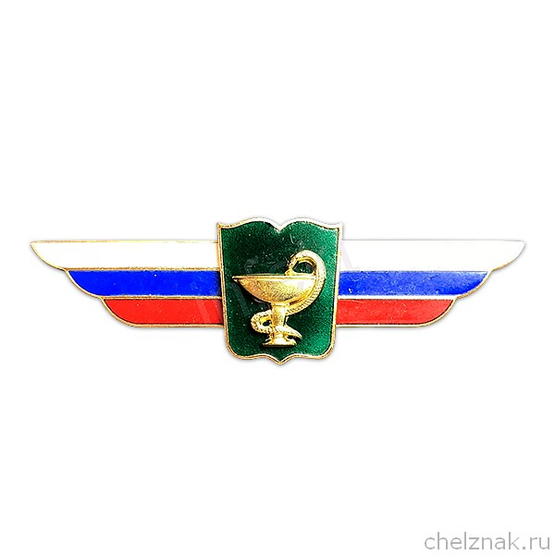 Должностной знак начальника высшего ВУ, проф. и общеобразовательной организации (ГВМУ МО) №130