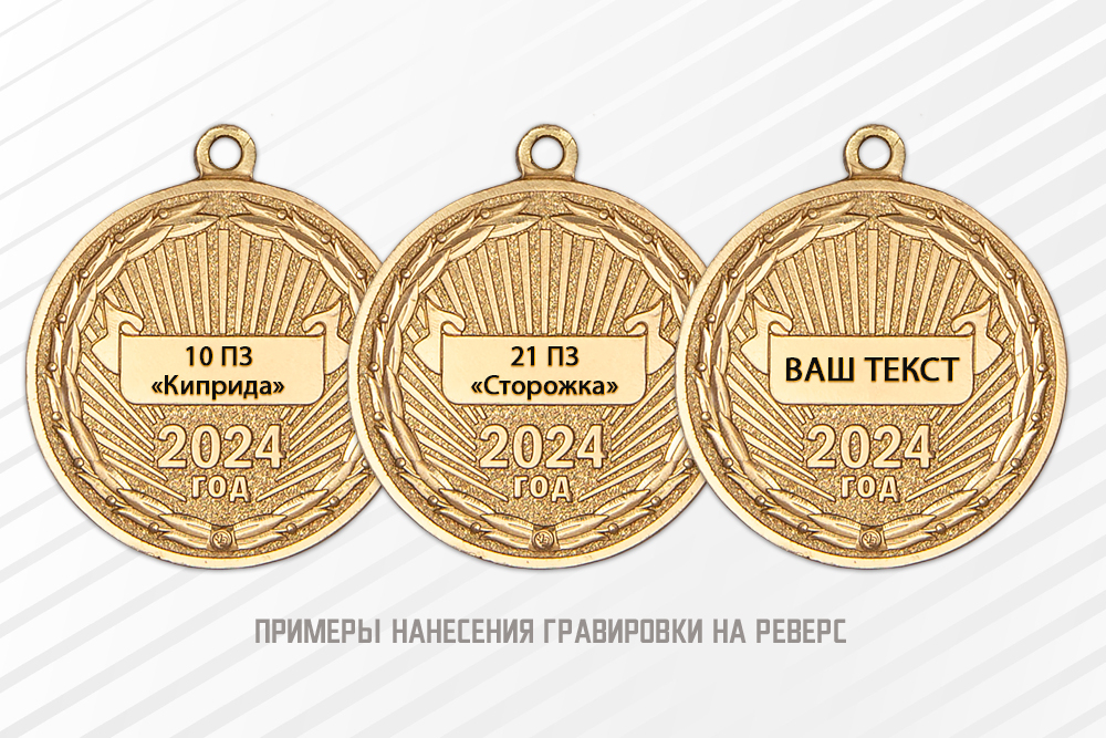Обратная сторона награды Медаль «100 лет 29-му Кызыльскому погранотряду с бланком удостоверения