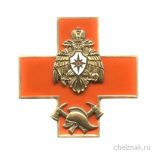 Знак «Об окончании среднего профессионального учреждения МЧС России»