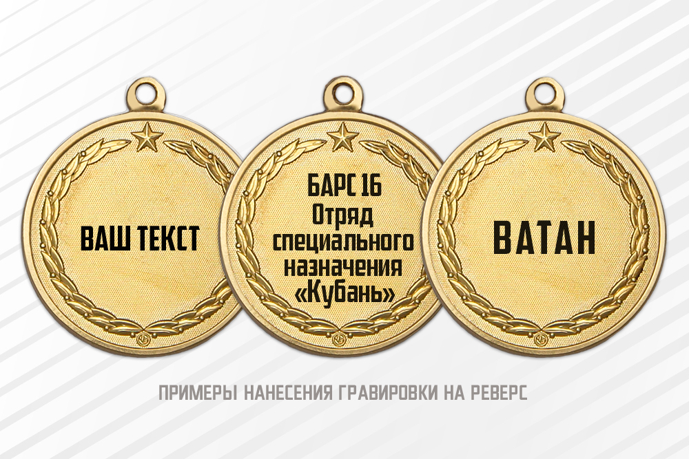 Медаль «Доброволец СВО» с бланком удостоверения, дополнительное фото 1
