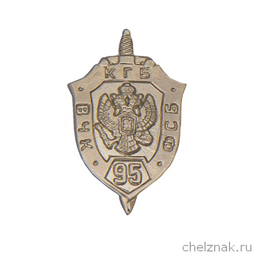Значок «95 лет ФСБ»