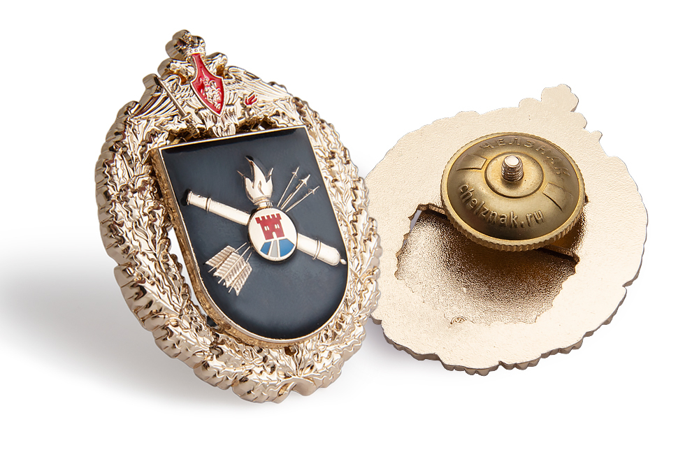 3D фото награды Знак командира 90-й зенитной ракетной ордена Суворова бригады