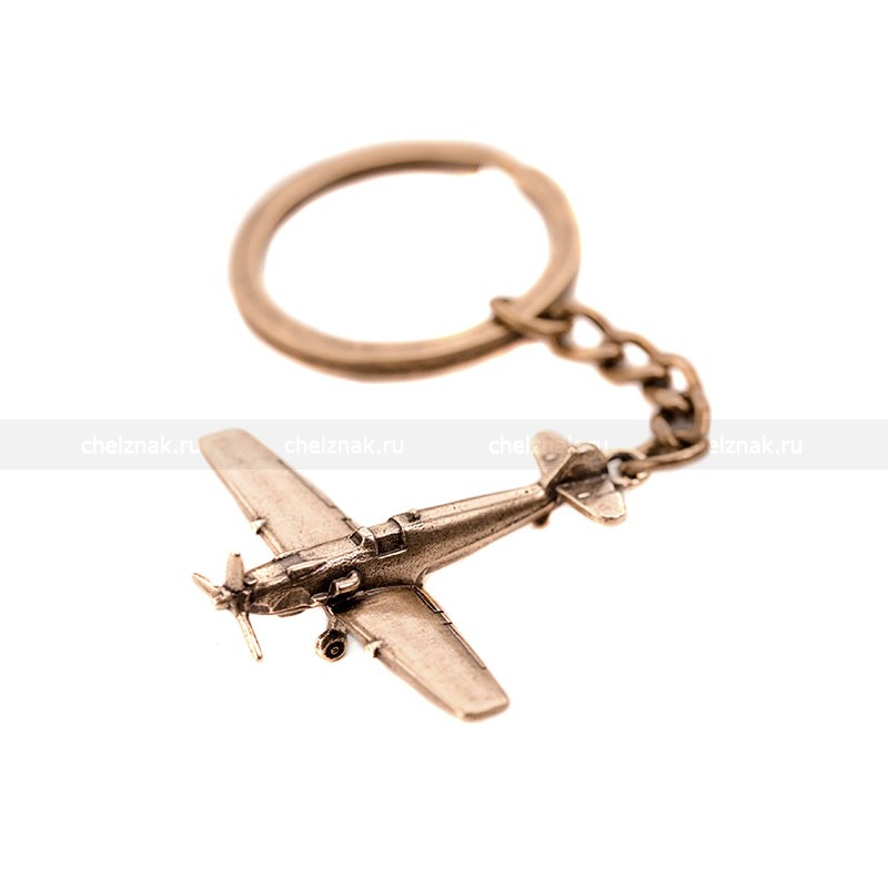 3D фото награды Брелок с самолётом Истребитель Messerschmitt Bf.109, масштабная модель 1:250