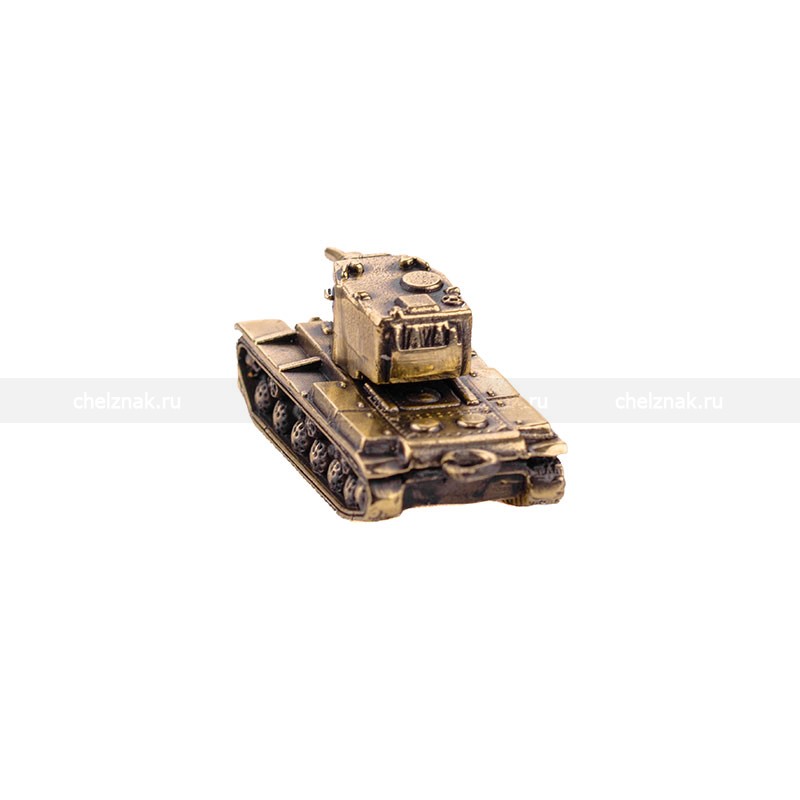 3D фото награды Брелок "Танк КВ-2", масштабная модель 1:180