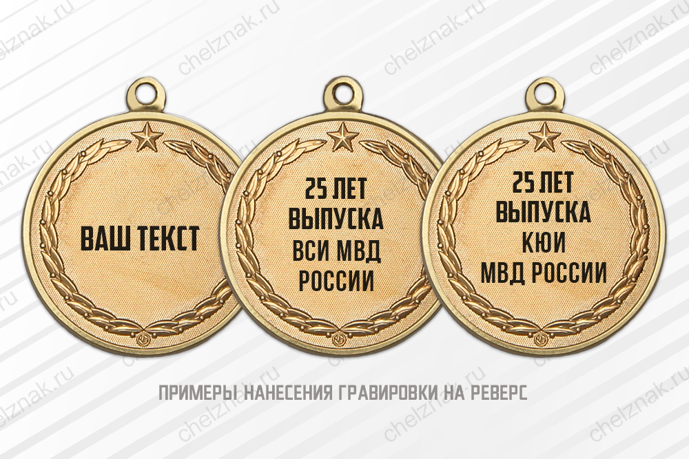 Медаль «Юбилей ВУЗа МВД России» с бланком удостоверения, дополнительное фото 1