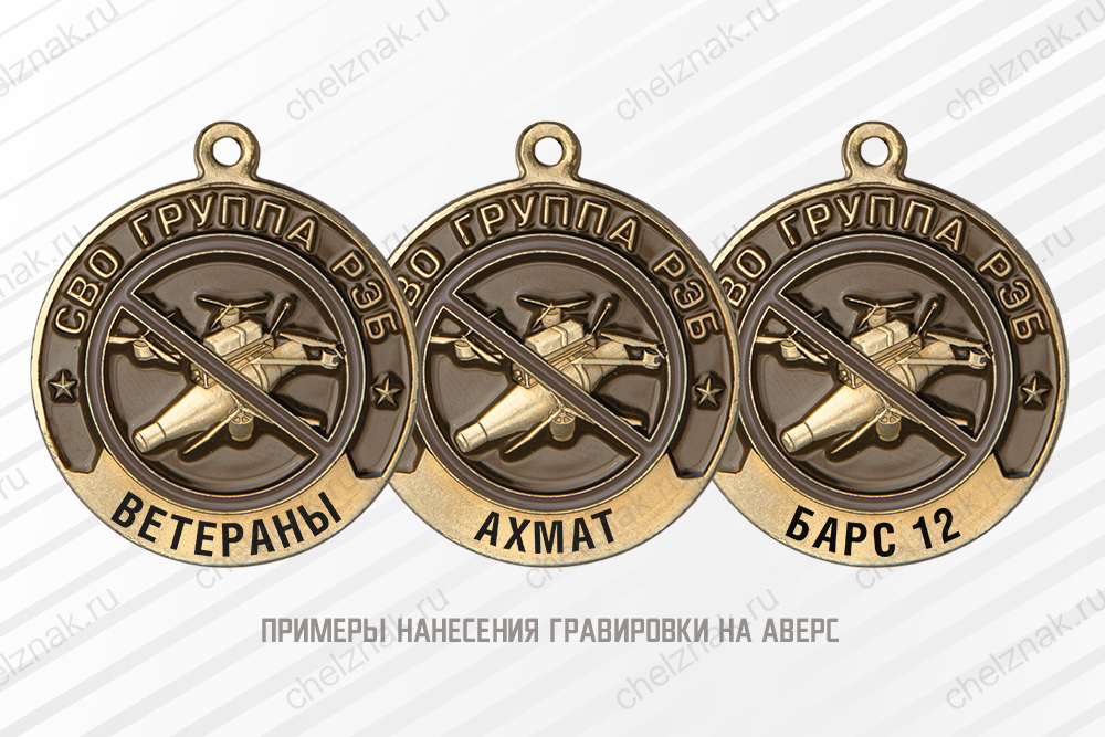 Медаль «Подразделения РЭБ на СВО» с бланком удостоверения, дополнительное фото 1