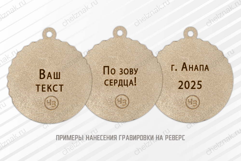 Медаль «Волонтер» с бланком удостоверения, дополнительное фото 2