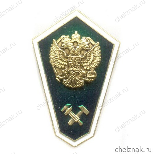 Знак «Об окончании сельскохозяйственного ССУЗа « с накладным орлом