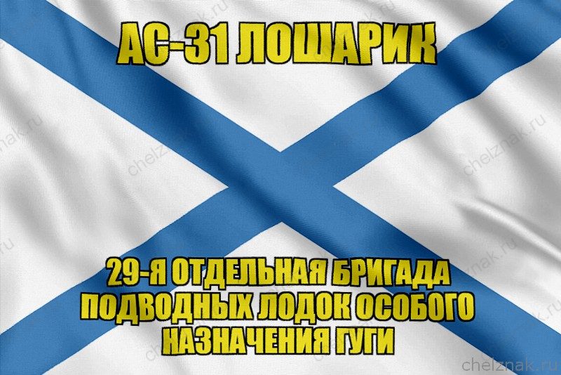 Андреевский флаг АС-31 Лошарик